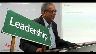 Dr Abhijit Gangopadhyay Honorary Dean Aegis School of Businesss Master Class on Leadership [upl. by Vivle]