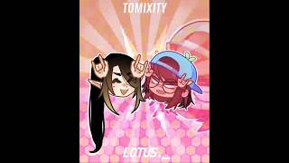 GIRI GIRI DANCEFAKE COLLAB Tomixity Tomishortsfc  gachalife2 gacha gachatrend gachalife [upl. by Ais]