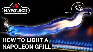 How to Light a Napoleon Grill [upl. by Leynwad]