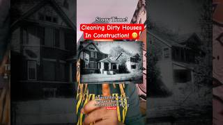 Cleaning DIRTY HOUSES In CONSTRUCTION stories construction housecleaning [upl. by Letti]