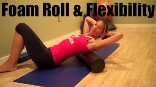 Foam Roller Self Massage for Flexibility amp Recovery [upl. by Ahsinert]