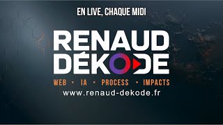 Renaud Dékode  DailyLive Tech du 18112024 [upl. by Attej]