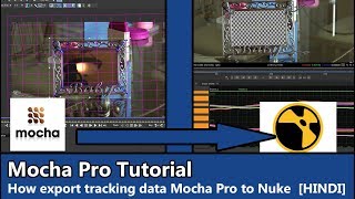 Mocha Pro Tutorial – How export tracking data Mocha Pro to Nuke HINDI [upl. by Gardner682]