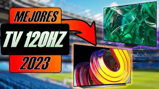 TOP MEJORES TV 120HZ 2023 🚀 DESCUBRE MEJORES TELEVISORES PARA CONSOLAS 2023 PS5  XBOX SERIE X 🥇 [upl. by Hahsi]