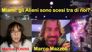 Alieni scesi tra noi a Miami UFO ovunque Marco Mazzoli e Marina Tonini che succede [upl. by Andros204]