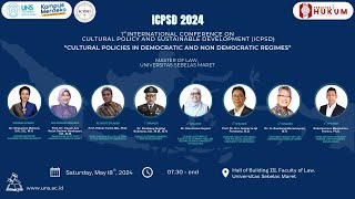 1st International Conference On Cultural Policy and Substainable Development ICPSD [upl. by Swanhildas]