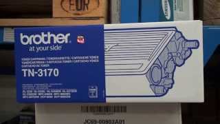 Brother Toner Cartridge TN3170 [upl. by Zerelda]