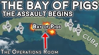 The Bay of Pigs 12  The Assault Begins  Animated [upl. by Meek577]