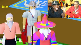 Kai Cenat and Soulja Boy Check Out Old School RuneScape [upl. by Gus]