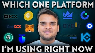 👉Which one crypto trading platform am I using right now  best crypto app for India [upl. by Ailad615]