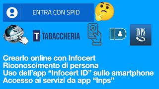 Identità Spid come crearla online scaricare e usare lapp per accedere ai servizi online [upl. by Arrait]