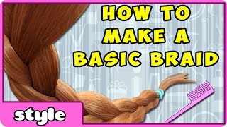 Basic Braid Tutorial [upl. by Alym]