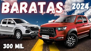 Las 9 PICKUP MAS BARATAS 2024 en Mexico [upl. by Stevenson108]