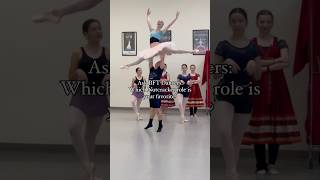 Which role is your favorite ballet dance ballerina music christmas [upl. by Nylcoj568]