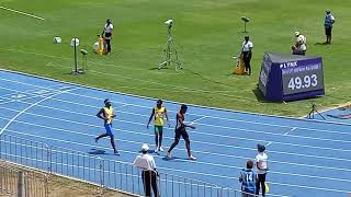 Carifta 2022Boys U17 400m Heats 3 [upl. by Arada746]