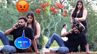 Cheating Prank On Girlfriend  Gone breakup😭 [upl. by Akeimahs]