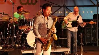 JEFF KASHIWA LIVE AT PHILADELPHIA 2018 PENNS LANDING SUMMER JAZZ FEST [upl. by Leslie767]