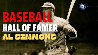 Baseball Hall of Fame Profile  Al Simmons [upl. by Ayidah]