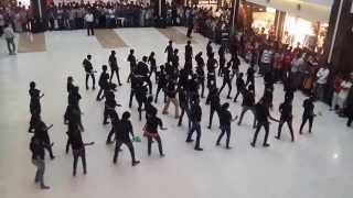 GRIET PULSE 2K14 flash mob cinepolis hyderabad part 1 [upl. by Jewelle938]