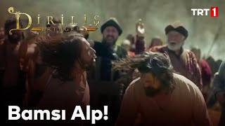 Diriliş Ertuğrul 54 Bölüm  Bamsı İle Boğaçın Güreş Sahnesi [upl. by Sivel]