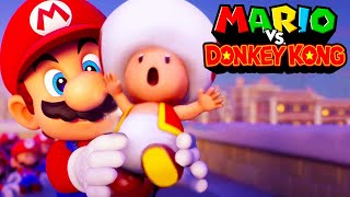 Mario vs Donkey Kong Switch  2 Player CoOp Playthrough [upl. by Shandee153]