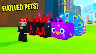 I GOT EVOLVED PETS in Pet Simulator X [upl. by Noiemad907]