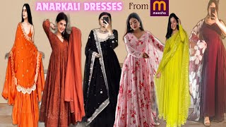 Anarkali dress from Meesho anarkali anarkalidress meeshohaul meeshoanarkali [upl. by Filberto]