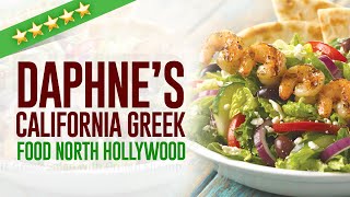 Daphne’s California Greek Food North Hollywood  Review by MIKE D  818 7630962 [upl. by Tserof]