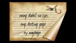 Sayo lang ako lyrics by Sagpro Family [upl. by Sonitnatsok]