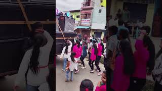 Girls running dance with Djmusicbengaluru pallakifestival [upl. by Tonnie]