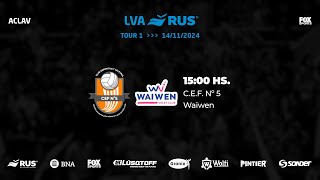 LVA RUS  TOUR 1 CEF 5 La Rioja vs Waiwen [upl. by Itoc638]