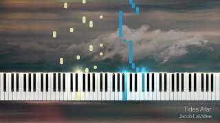 Tides Afar  Jacob LaVallee  Piano Tutorial [upl. by Eninej]