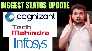 Cognizant CIS New Phase  Infosys  Tech Mahindra Hiring Updates  OFF Campus Hiring Status update [upl. by Tnecnev]