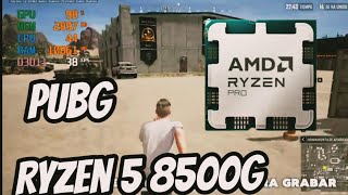 PUBG con Ryzen 5 8500G Graficos integrados 740m [upl. by Rexana409]