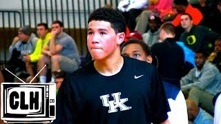 Devin Booker scores 42 points in 1st game at High School OT  Kentucky Recruiting Class 2014 [upl. by Stephania287]