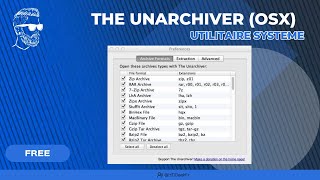 Découvrez The Unarchiver  Le Freeware Ultime pour Décompresser Tous Vos Fichiers sur Mac [upl. by Bertram]