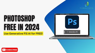 How to get Photoshop for FREE in 2024 Use AI Generative Fill FREE [upl. by Ahcatan]