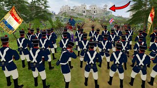 Napoleons Army Siege of CASTLE WALLS  Men of War BITFA Napoleonic Wars Mod Battle Simulator [upl. by Eden]