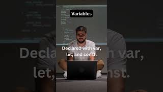 JavaScript Variables Explained in 60 Seconds coding javascripttutorial programming [upl. by Josephson]