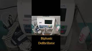 Biphasic defibrillator medicaleducation cpr medico [upl. by Yelrebma]