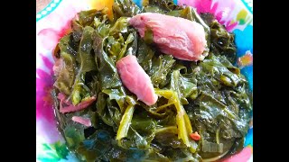 The Cooks Relish  Instant Pot Collard Greens [upl. by Nnylylloh]