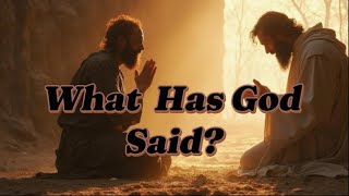 What Has God Said [upl. by Dolorita]