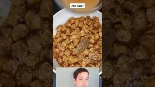 Soya Chunks Curry 🤤 trending viralvideoyoutube dailyshorts homemaderecipe [upl. by Claudetta]