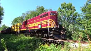 Railfans Weekend 2017 Conway Scenic Railroad [upl. by Yrhcaz188]