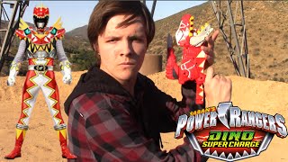 Power Rangers Dino Super Charge TRex Super Charge Morph [upl. by Aynatan]