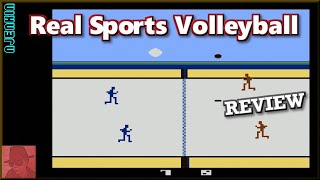 Real Sports Volleyball  on the Atari 2600  with Commentary [upl. by Tati]