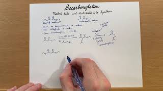 Decarboxylation Malonic Ester and Acetoacetic Ester Synthesis [upl. by Luas503]