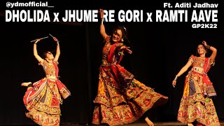 Dholida x Jhume Re Gori x Ramti Aave  Ft Aditi Jadhav  YDM Choreography  Step Up Student Zone [upl. by Maryann257]