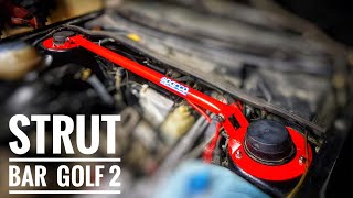 How to Make Strut Bar DIY  Kako napraviti ojačanje na autu koska [upl. by Ekralc]