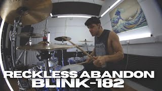 Reckless Abandon  blink182  Drum Cover [upl. by Mcclees]